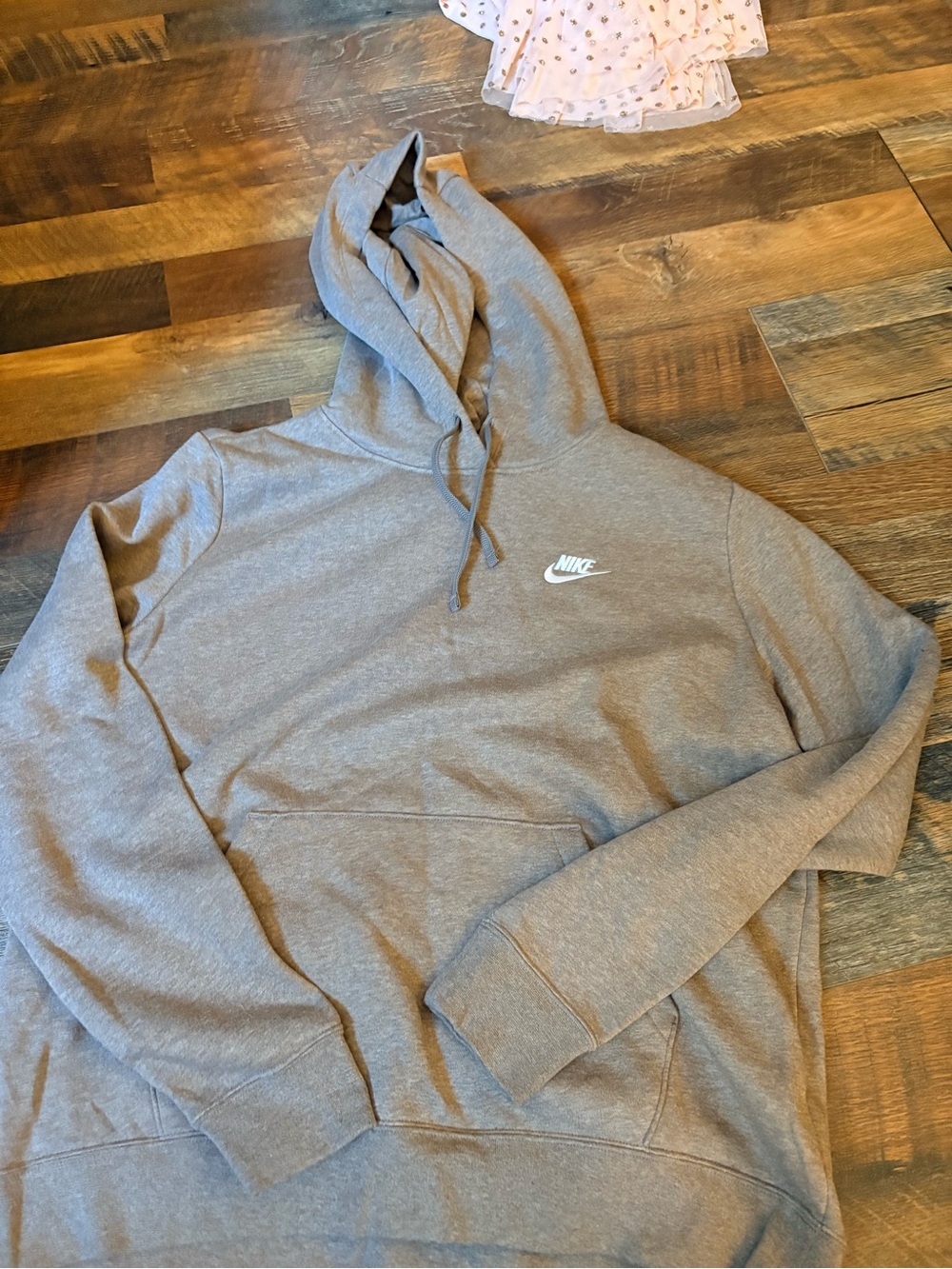 Nike hoodie light brown